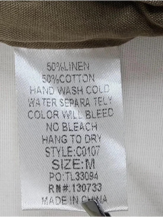 Altar'd State Embroidered BOHO Mini Skirt Olive Green Size Med Floral Colorful - Picture 8 of 8